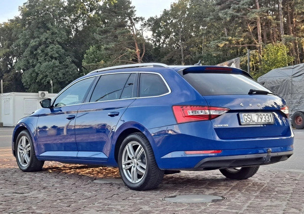 Skoda Superb cena 91000 przebieg: 67400, rok produkcji 2020 z Słupsk małe 46
